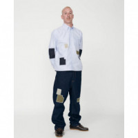 Vaqueros Hombre Pantalones WE ARE NOT FRIENDS Vaqueros Sashiko