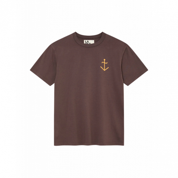 Camisetas Hombre Camiseta LA PAZ Dantas Brown Roasted Yellow