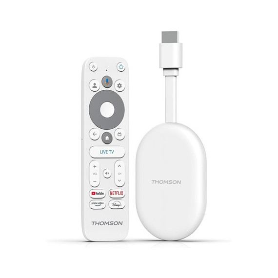THOMSON Google TV Cast 150 4K HDMI Ultra HD Streaming Dongle