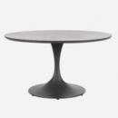 Mesa de Jardín Redonda ópera- 120 Cm ø- Color Antracita- Terrazza®- Exterior  TERRAZZA COLLECTION