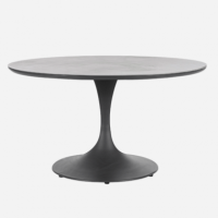 Mesa de Jardín Redonda ópera- 120 Cm ø- Color Antracita- Terrazza®- Exterior  TERRAZZA COLLECTION