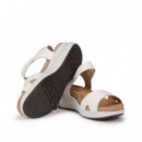 FLUCHOS Cuña Yagon Blanca F1475-TIBET Blanco