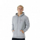 Sudadera con Capucha y Cremallera Corp Icon  RIP CURL