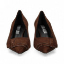 Salon Hebilla Todo ante Marron  BIBI LOU