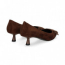 Salon Hebilla Todo ante Marron  BIBI LOU