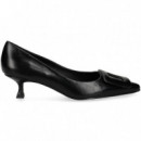 Salon Cuadro Piel Arrugada Negro  BIBI LOU