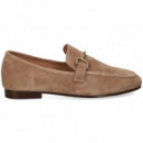Mocasin Eslabon ante Beige  BIBI LOU