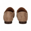 Mocasin Eslabon ante Beige  BIBI LOU