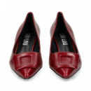 Salon Cuadro Piel Arrugada Burdeos  BIBI LOU