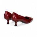 Salon Cuadro Piel Arrugada Burdeos  BIBI LOU