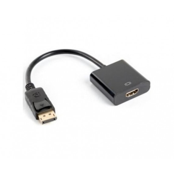 Adaptador Landberg Displayport Macho a HDMI Hembra Negro 20CM  LANBERG