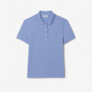 Polo de Mujer en Piqué de Algodón Stretch de LACOSTE