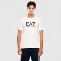 Camiseta Cream / Black  EA7 EMPORIO ARMANI 7