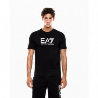 Camiseta Black / Cream  EA7 EMPORIO ARMANI 7