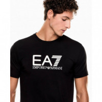 Camiseta Black / Cream  EA7 EMPORIO ARMANI 7