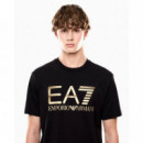 Camiseta Black  EA7 EMPORIO ARMANI 7