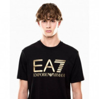 Camiseta Black  EA7 EMPORIO ARMANI 7