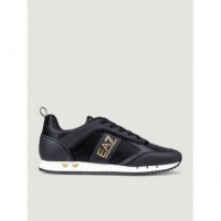Sneaker Black+gold+white  EA7 EMPORIO ARMANI 7