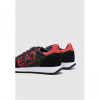 Sneaker Black+molten Lava  EA7 EMPORIO ARMANI 7