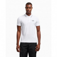Polo White  EA7 EMPORIO ARMANI 7
