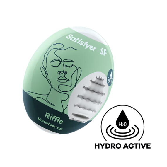 SATISFYER Huevo Masturbador Riffle
