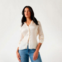 Camisa con Logotipo Peony y 4G  GUESS