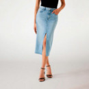 Falda Vaquera MIDI  GUESS