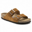 Calzado Sandalias BIRKENSTOCK Arizona Plantilla Blanda ante Mink