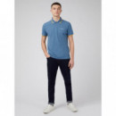Polos Polo Signature BEN SHERMAN Blue Shadow