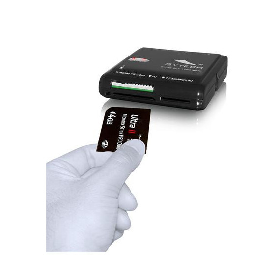 SYTECH Lector de Tarjetas SY-198 62 en 1 Micro Sd/xd/cf/sd/mmc/rs-mmc/ms Duo Etc