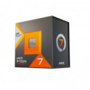 AMD Procesador Ryzen 7 7800X3D AM5 4.2GHZ Box Incluye Graficos / sin Disipador