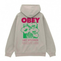 Sudadera OBEY Art Studio Flowers