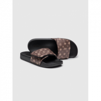 Slide Gianni Kavanagh marron estampada
