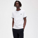 Camiseta con Ribete con Dos Franjas  FRED PERRY