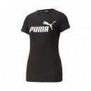 Camiseta Essential Slim Logo  PUMA
