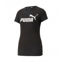 Camiseta Essential Slim Logo  PUMA