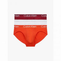 Hip Brief 3PK Red Carpet/ White/ Samba  CALVIN KLEIN