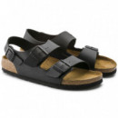 Calzado BIRKENSTOCK Milano Birko-flor Nubuck Black