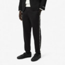 Pantalón de Chándal con Ribete de Logotipo de LACOSTE