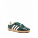 ADIDAS ORIGINALS - Samba Og W - Crewht Crewht Cgreen - JR8848/CREWHT Crewht Cgreen