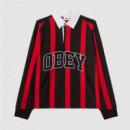 Polo OBEY Landon Stripe