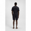 Waffle Shorts Blue  BOSS