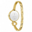Reloj Giselle Dorado  GUESS