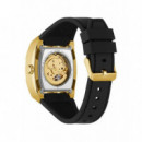 Reloj Phoenix Aut C/silicona Negra  GUESS