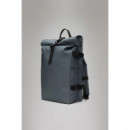 Mochila RAINS Rolltop Rucksack Large Lagoon