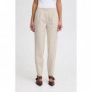 Pantalones ICHI Kate Straight Doeskin