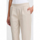 Pantalones ICHI Kate Straight Doeskin