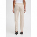 Pantalones ICHI Kate Straight Doeskin