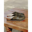 Calzado Zuecos GENUINS Riva Oiled Leather Kaki