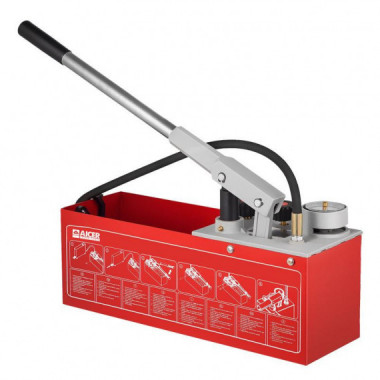 Bomba Comprobación de Presión Agua 50 Bar AICER 12 Litros